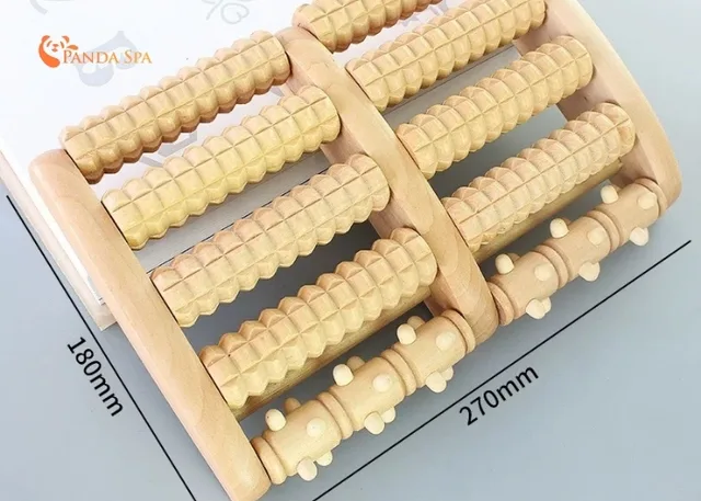 wooden neck and shoulder massage tools