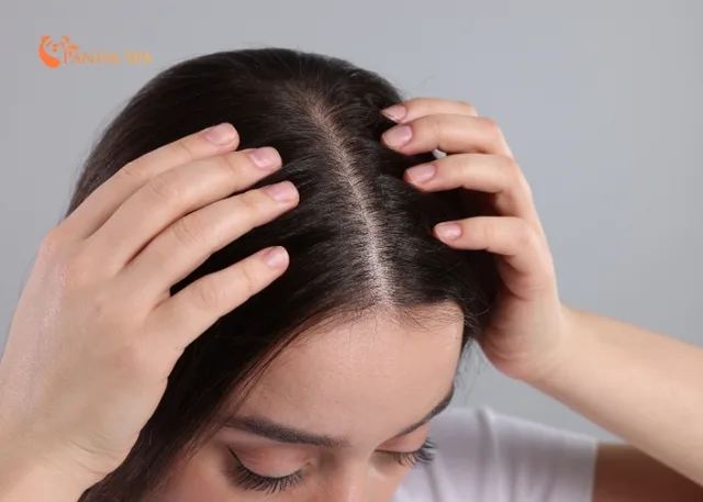 Washing hair with beer