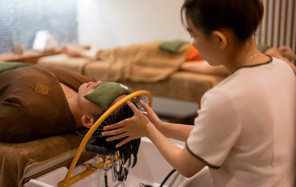 May Chang Spa оздоровительный уход за кожей головы в Дананге