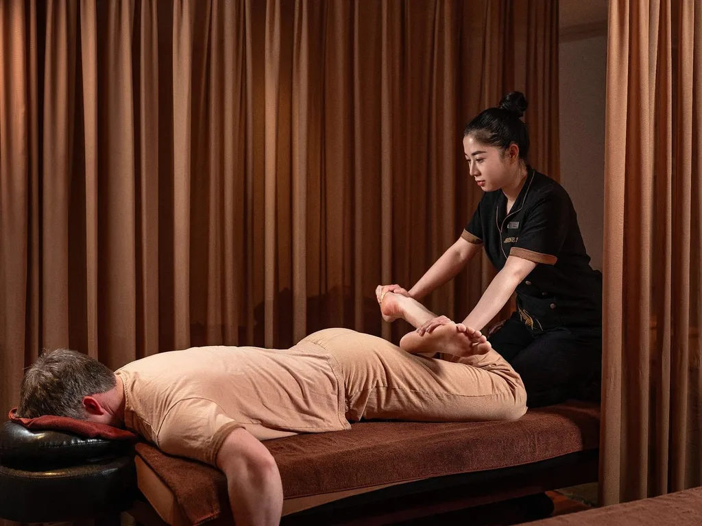 Min Luxury Spa의 바디 마사지 프로그램