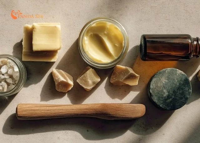 combining essential oils with foot soak massage