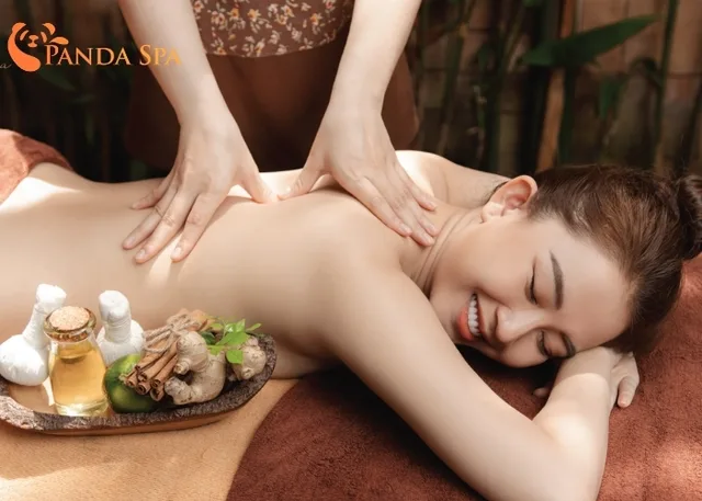 tinh dầu massage cổ vai gáy