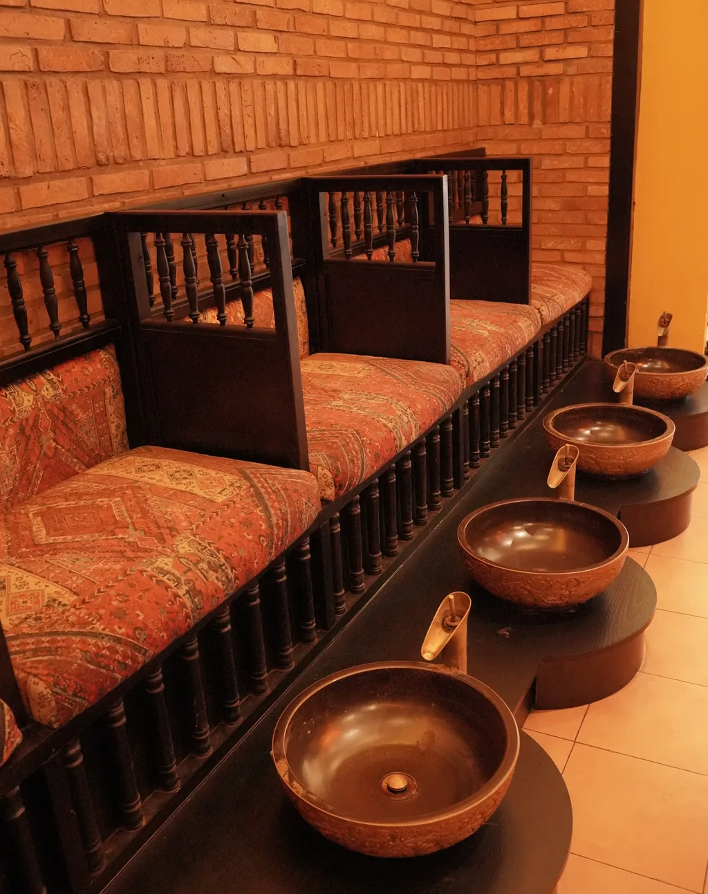 Private massage room and relaxing spa atmosphere at Panda Spa Da Nang